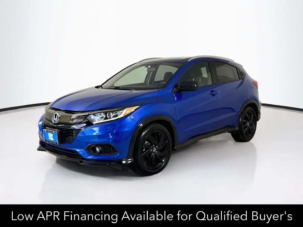 Certified Used 2022 Aegean Blue Metallic Honda Sport image 3