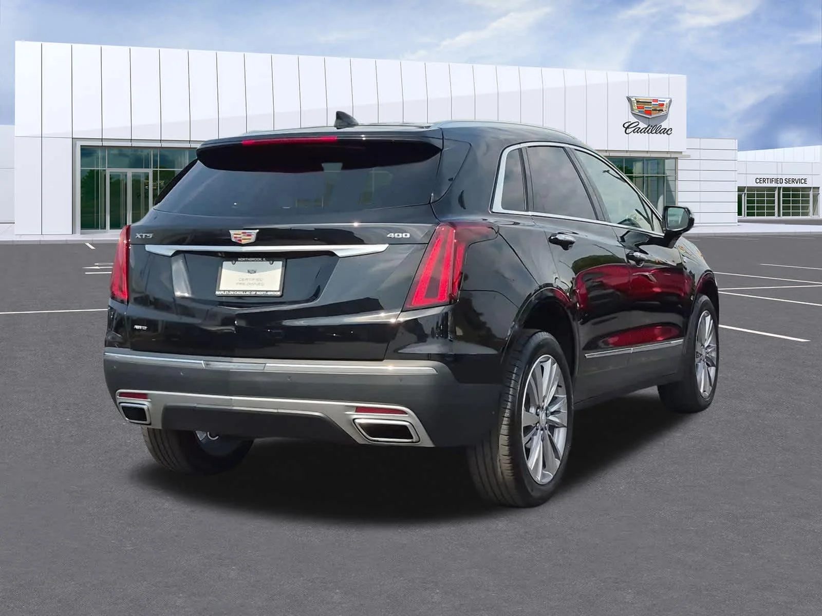 Used 2023 STELLAR BLACK METALLIC Cadillac AWD Premium Luxury image 5