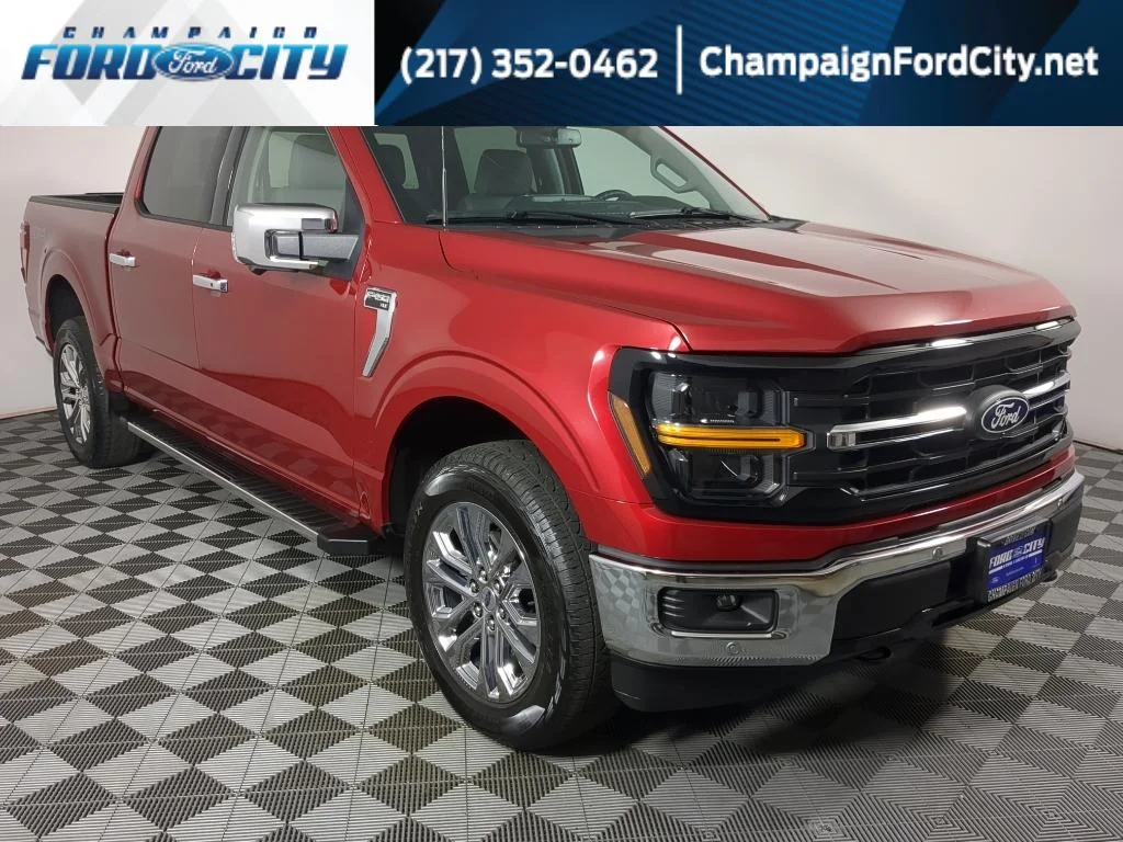Used 2025 Red Ford XLT image 1
