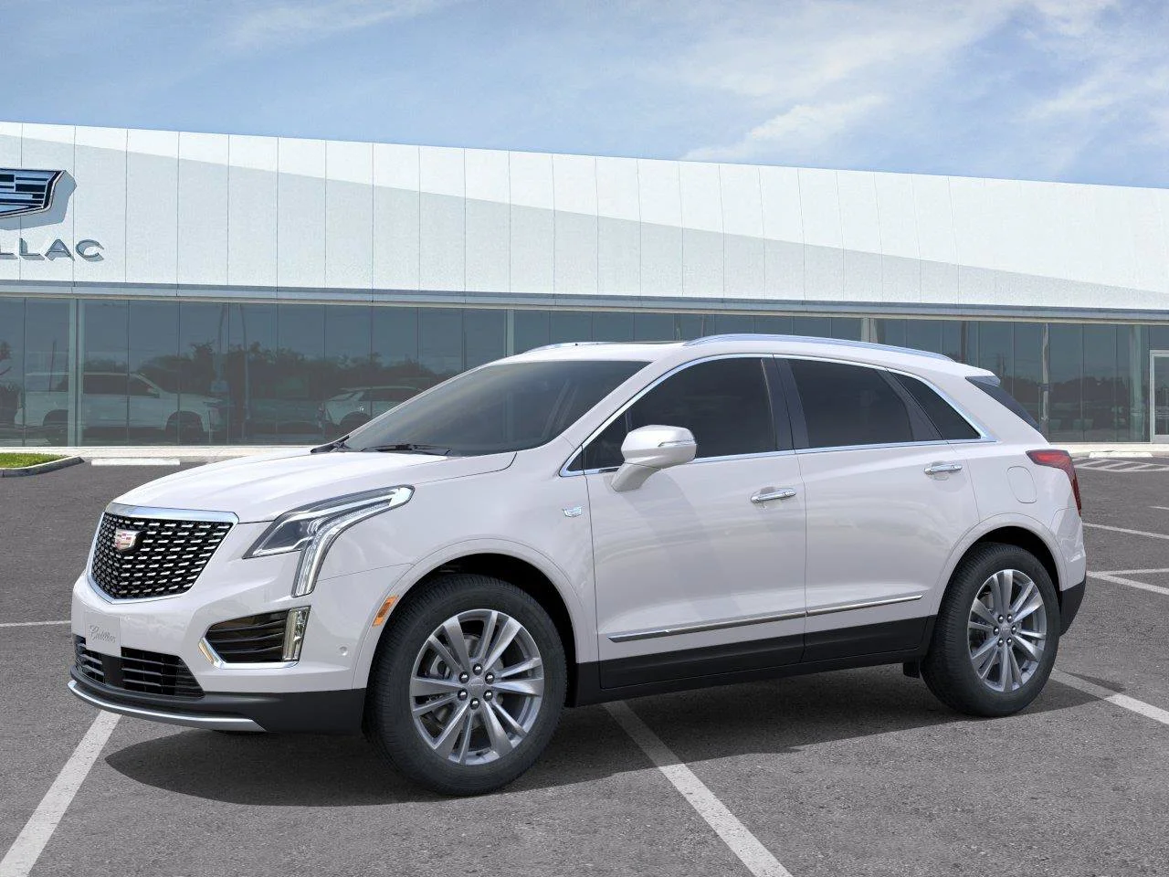 New 2026 Crystal White Tricoat Cadillac Premium Luxury image 2
