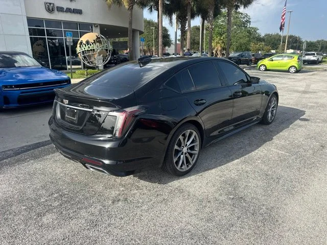 Used 2025 Black Cadillac Sport image 2
