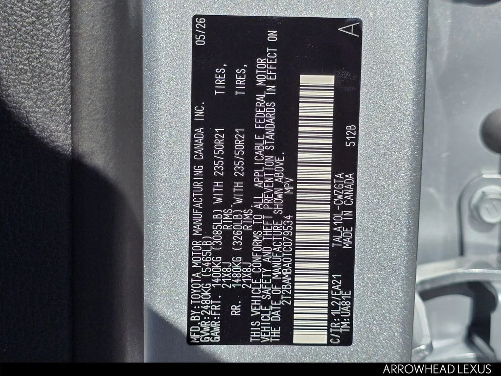 New 2026 Silver Lexus 350 Premium image 31