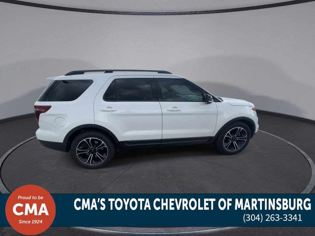 Used 2015 White Platinum Metallic Tri-Coat Ford Sport image 9