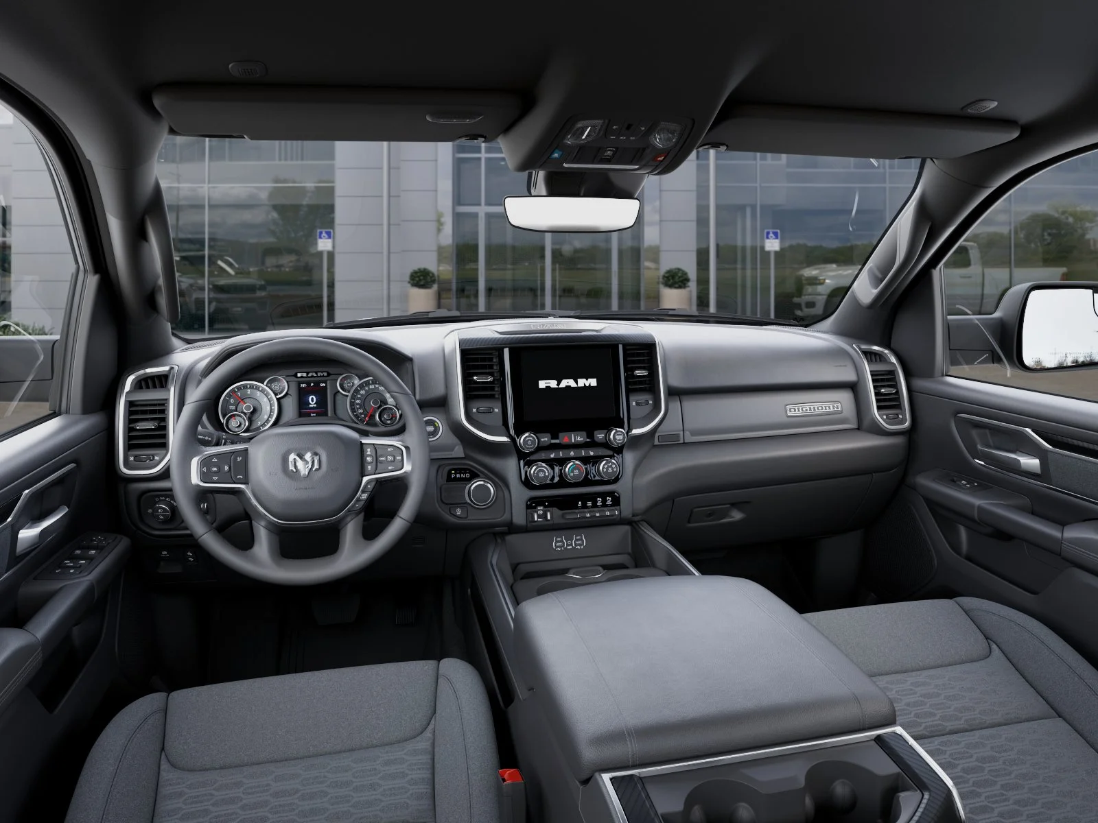 New 2026 Granite Crystal Metallic Clear-Coat Exterior Paint RAM Big Horn/Lone Star image 40