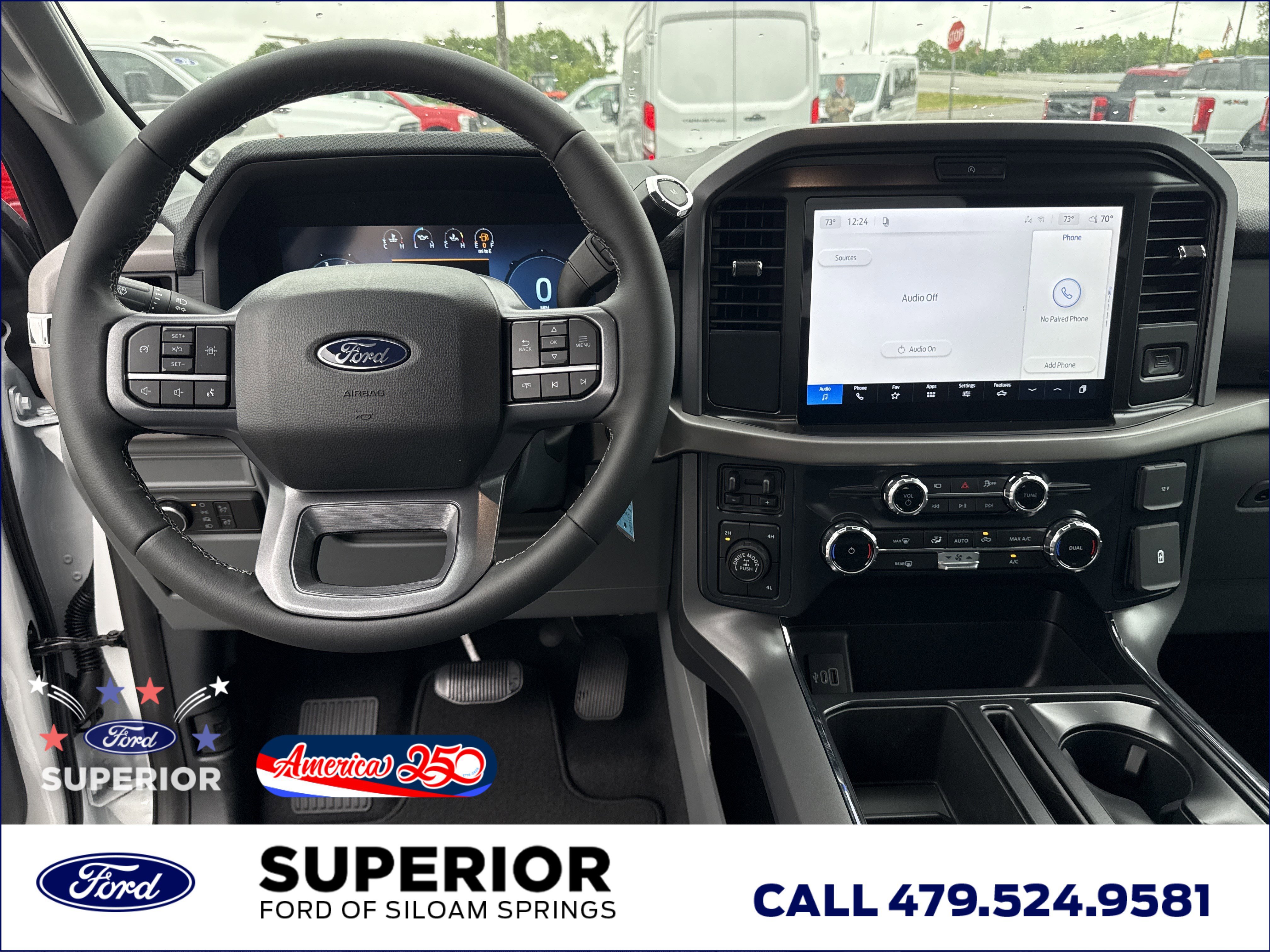 New 2026 Oxford White Ford XLT 4WD image 8