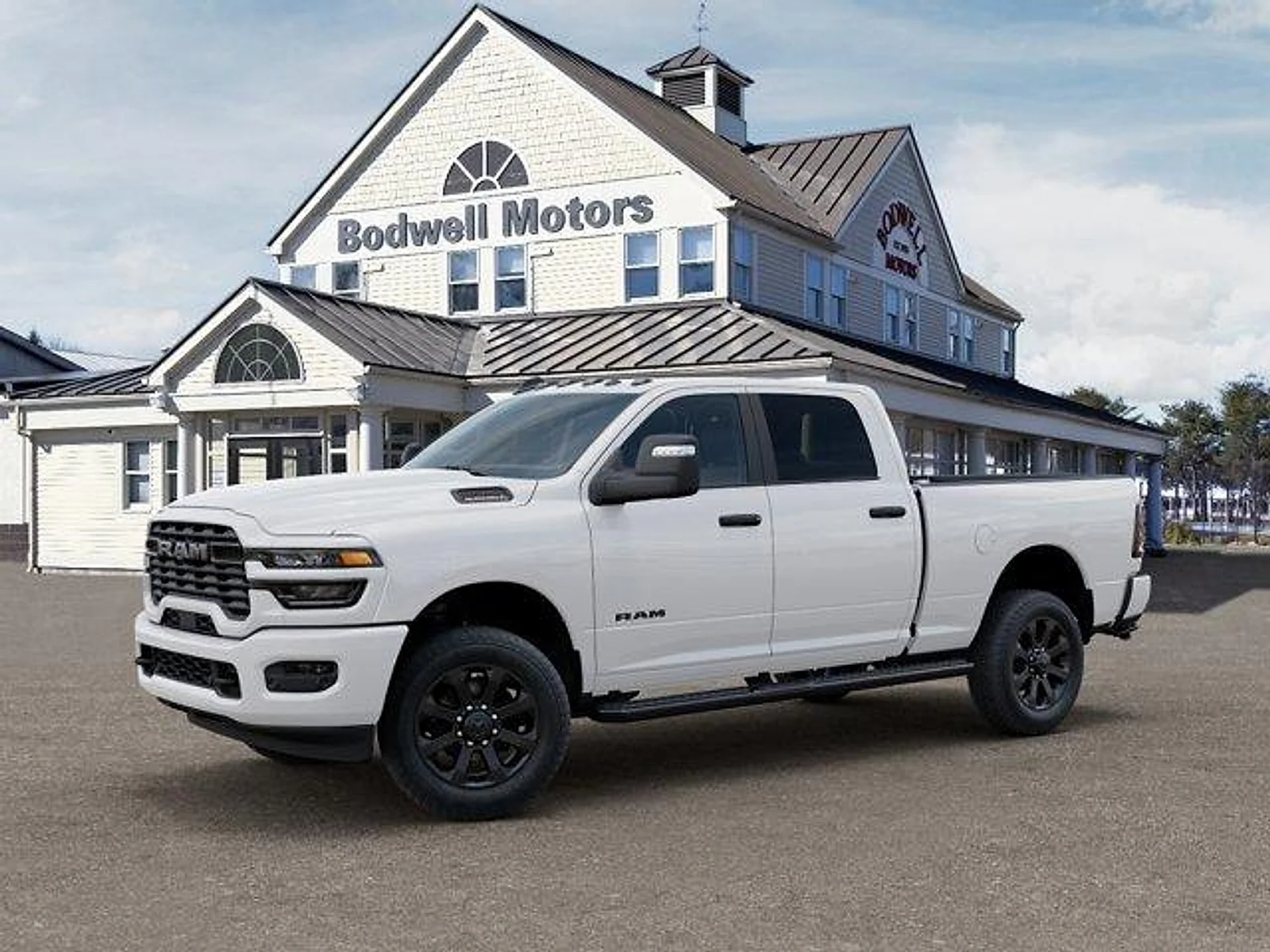 New 2026 Bright White Clearcoat RAM Big Horn Crew Cab 4x4 6