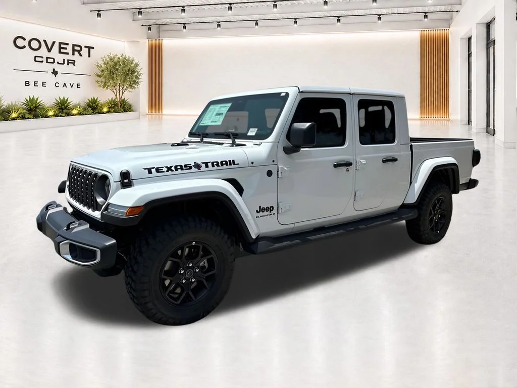 New 2026 Bright White Clear-Coat Exterior Paint Jeep Texas Trail image 5