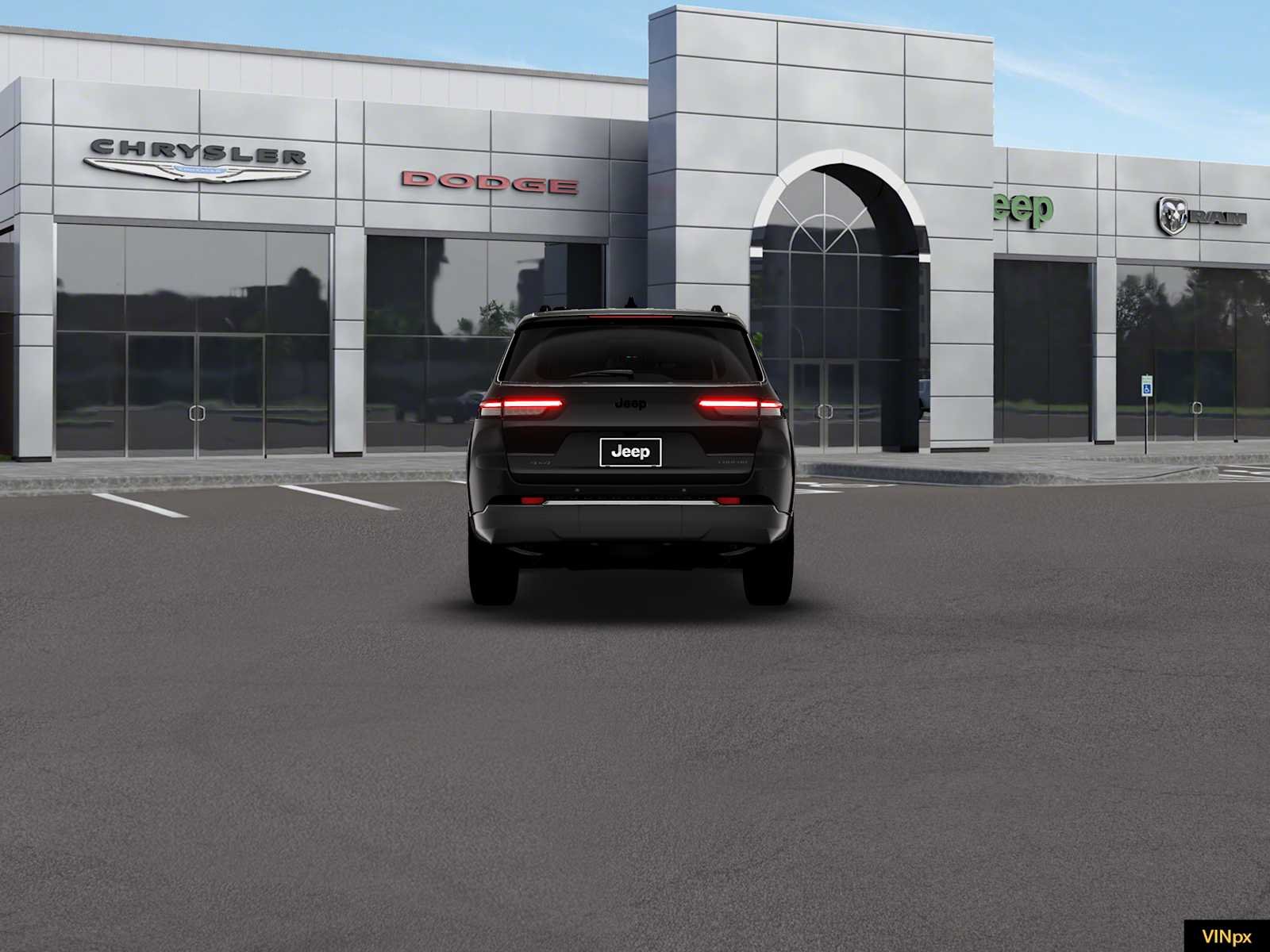 New 2026 Diamond Black Crystal Pearlcoat Jeep Laredo X image 6