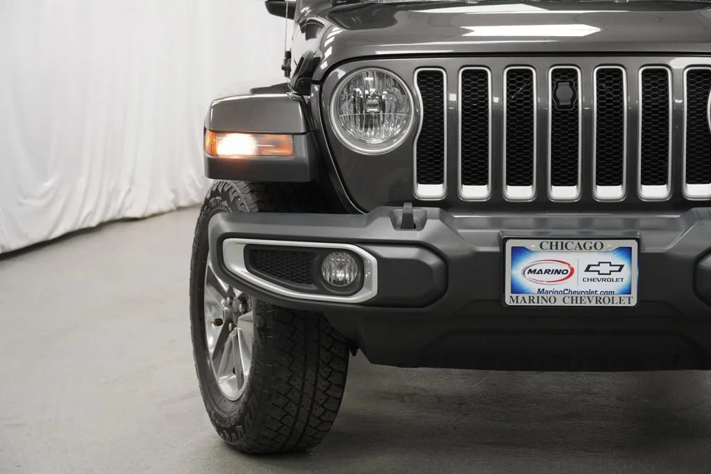 Used 2020 Gray Jeep Sahara 4x4 image 35