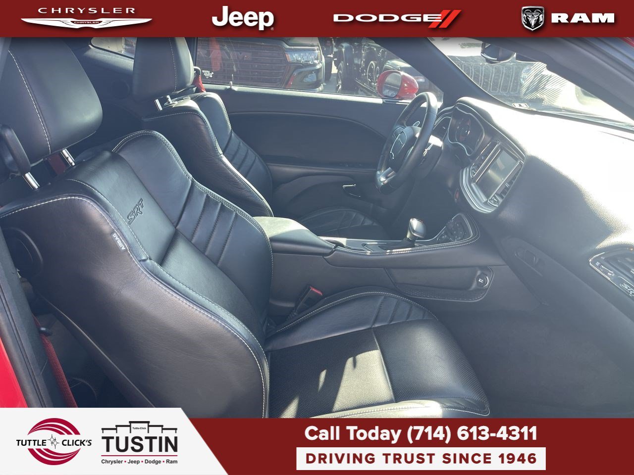 Used 2016 Redline Red Tricoat Pearl Dodge SRT Hellcat image 19