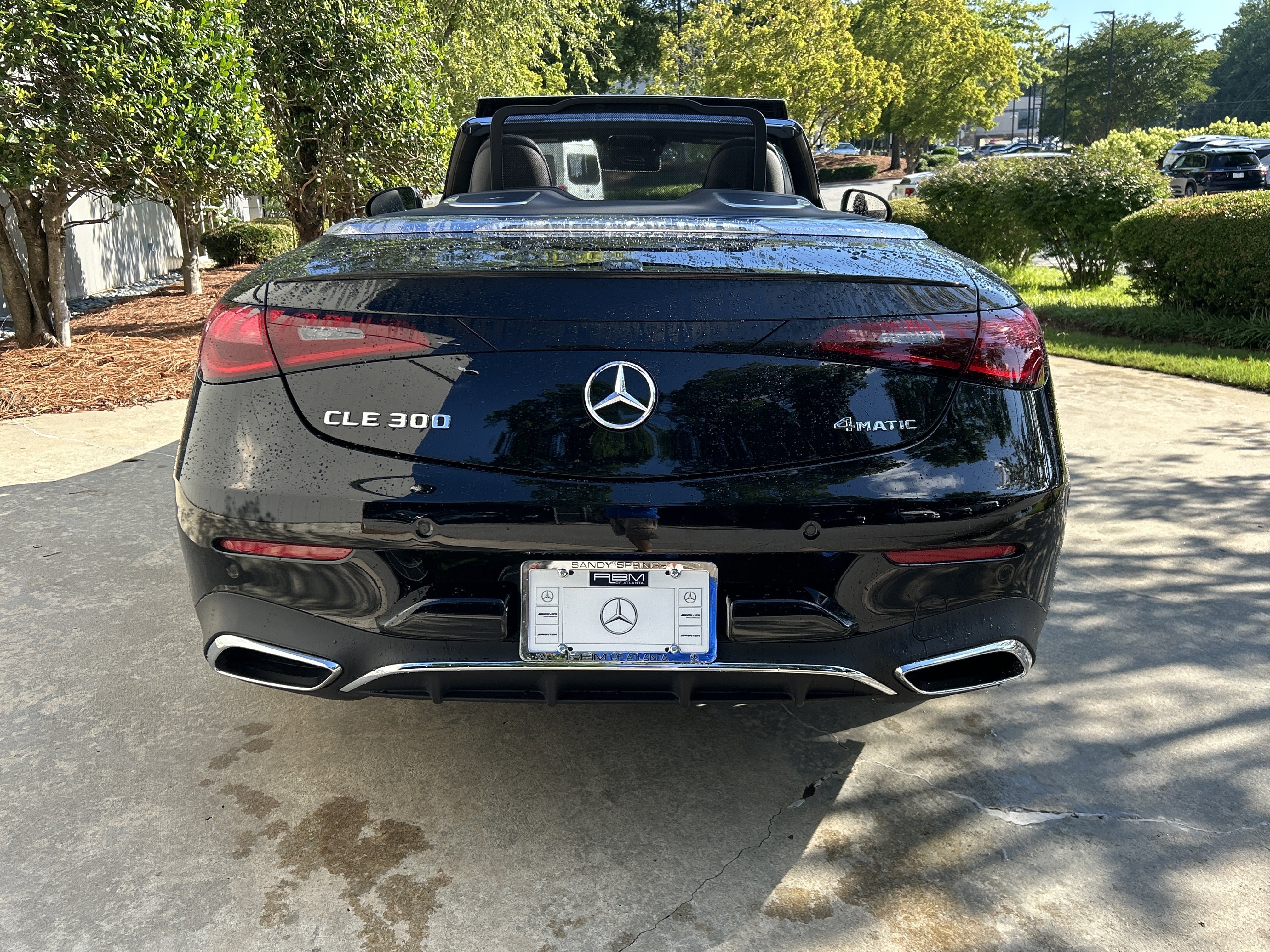 Certified Used 2025 Black Mercedes-Benz CLE 300 4MATIC® Cabriolet image 15