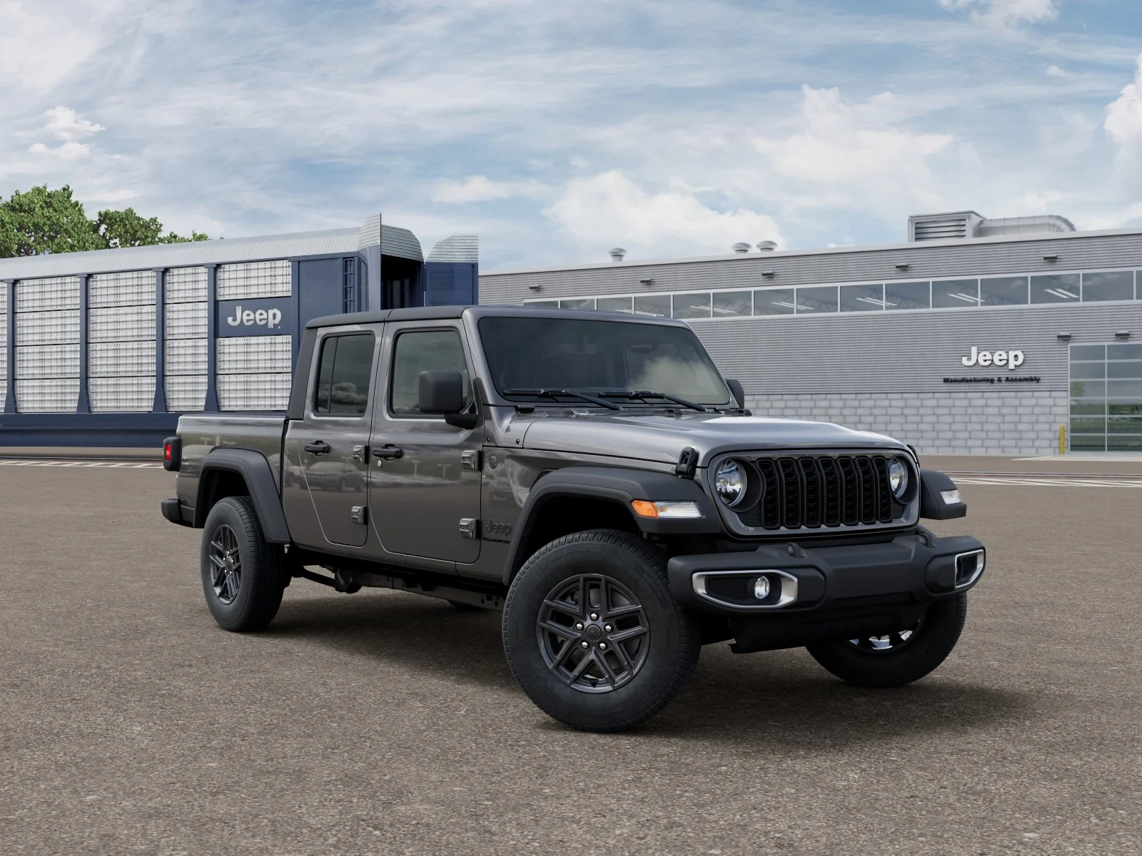 New 2026 Granite Crystal Metallic Clear-Coat Exterior Paint Jeep  image 3