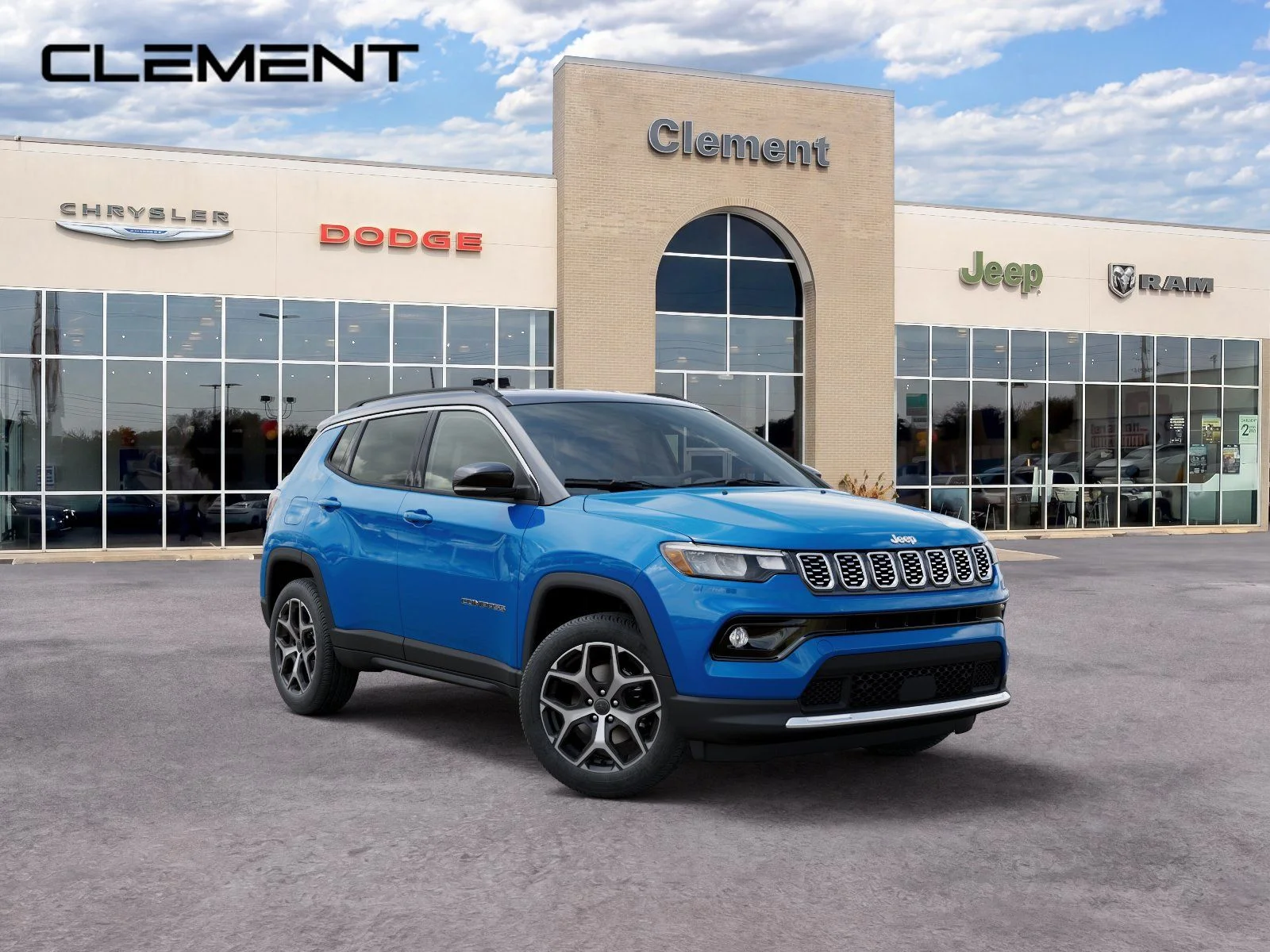 New 2026 Hydro Blue Pearl-Coat Exterior Paint Jeep Limited image 6