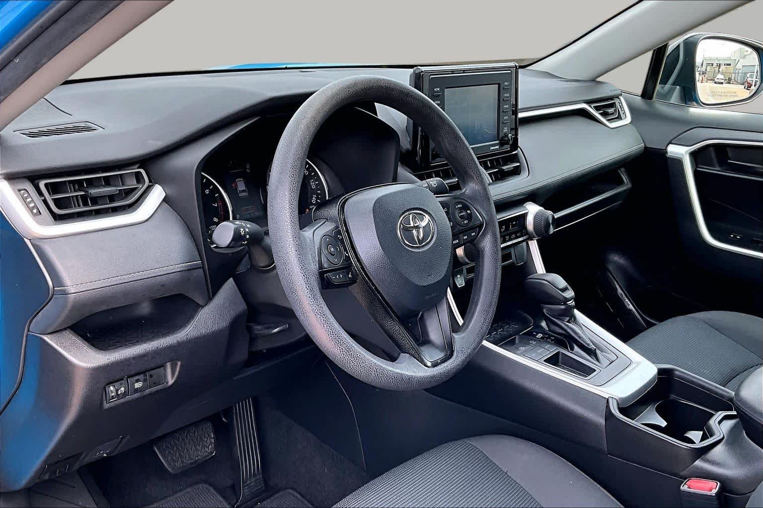 Used 2021 Blue Flame Toyota LE image 16