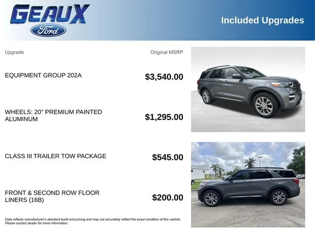 Certified Used 2021 Gray Metallic Ford XLT image 5