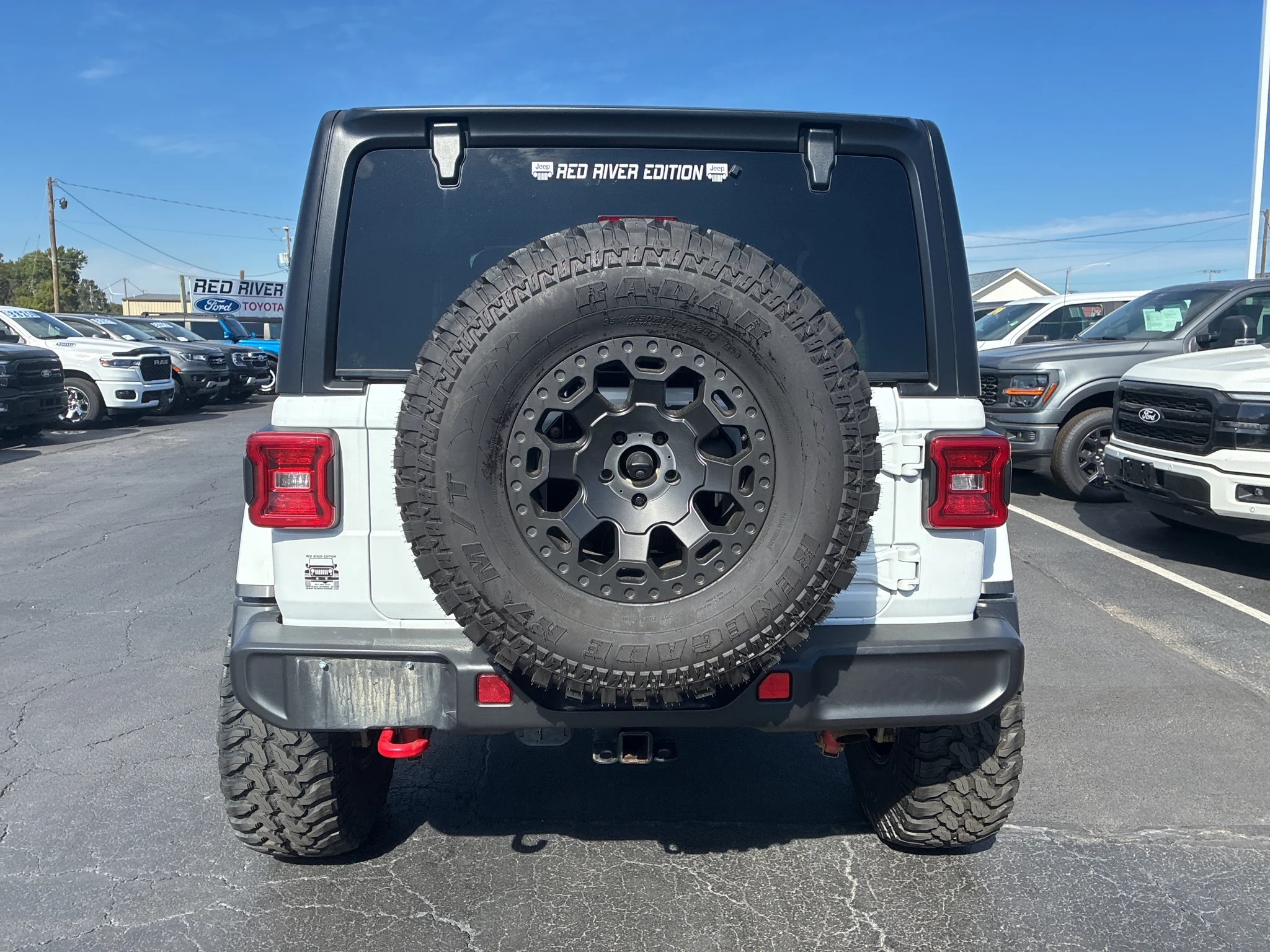 Used 2023 Bright White Clearcoat Jeep Rubicon image 6