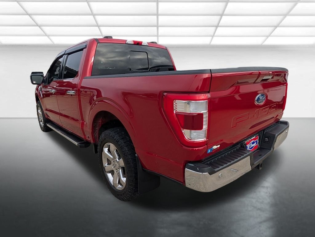 Used 2022 Red Ford LARIAT image 2