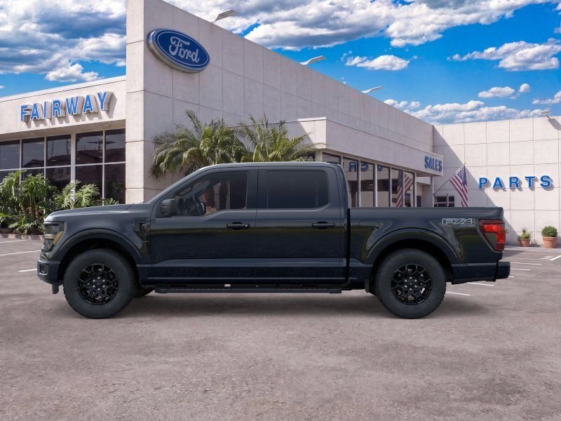New 2026 Agate Black Metallic Ford XLT image 3