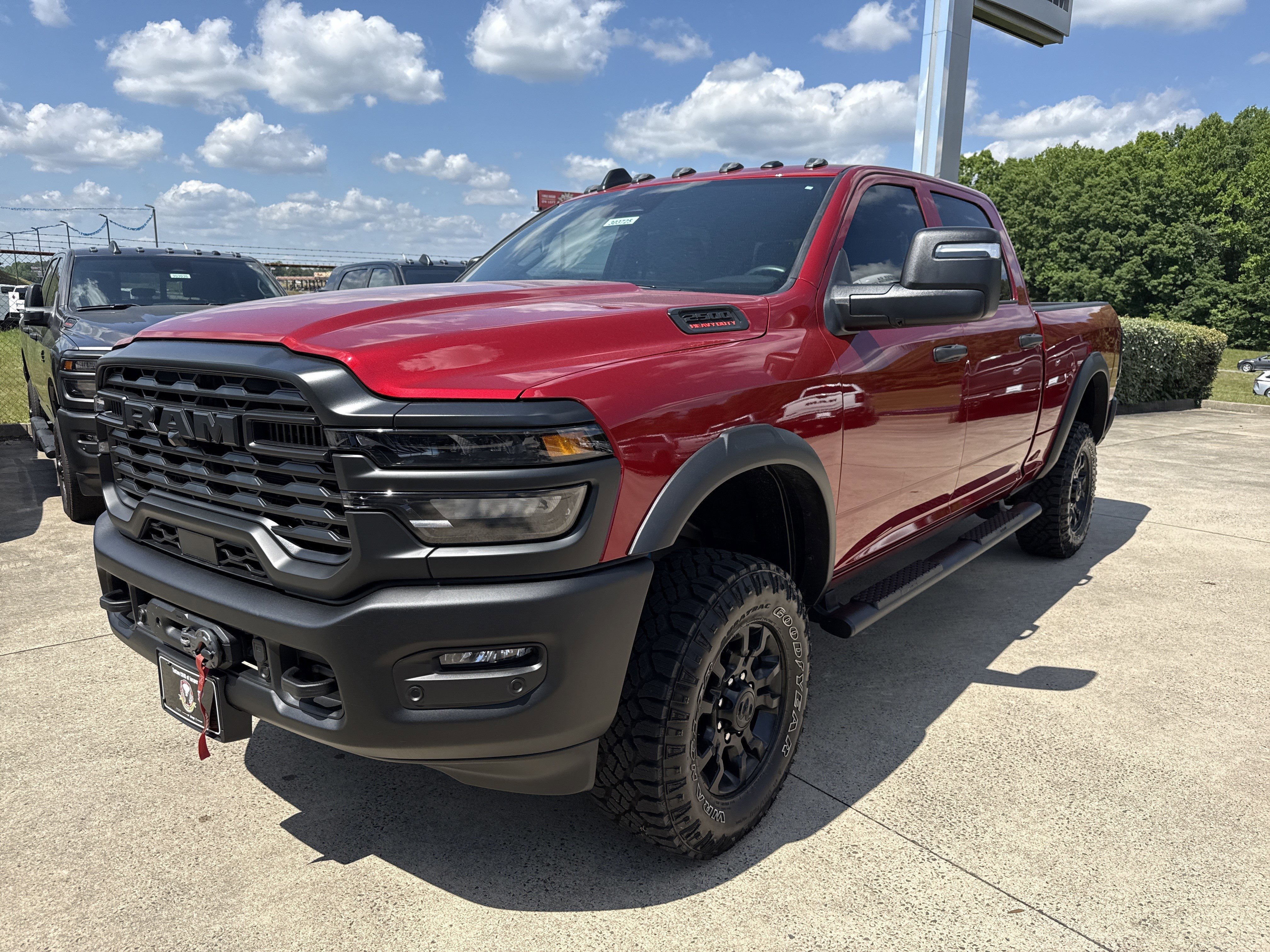 New 2026 Molten Red Pearlcoat RAM Tradesman image 3