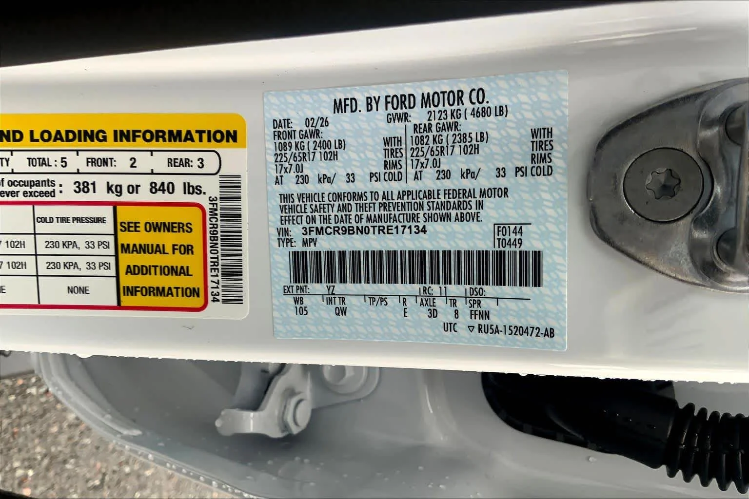 New 2026 Oxford White Ford Big Bend® image 12