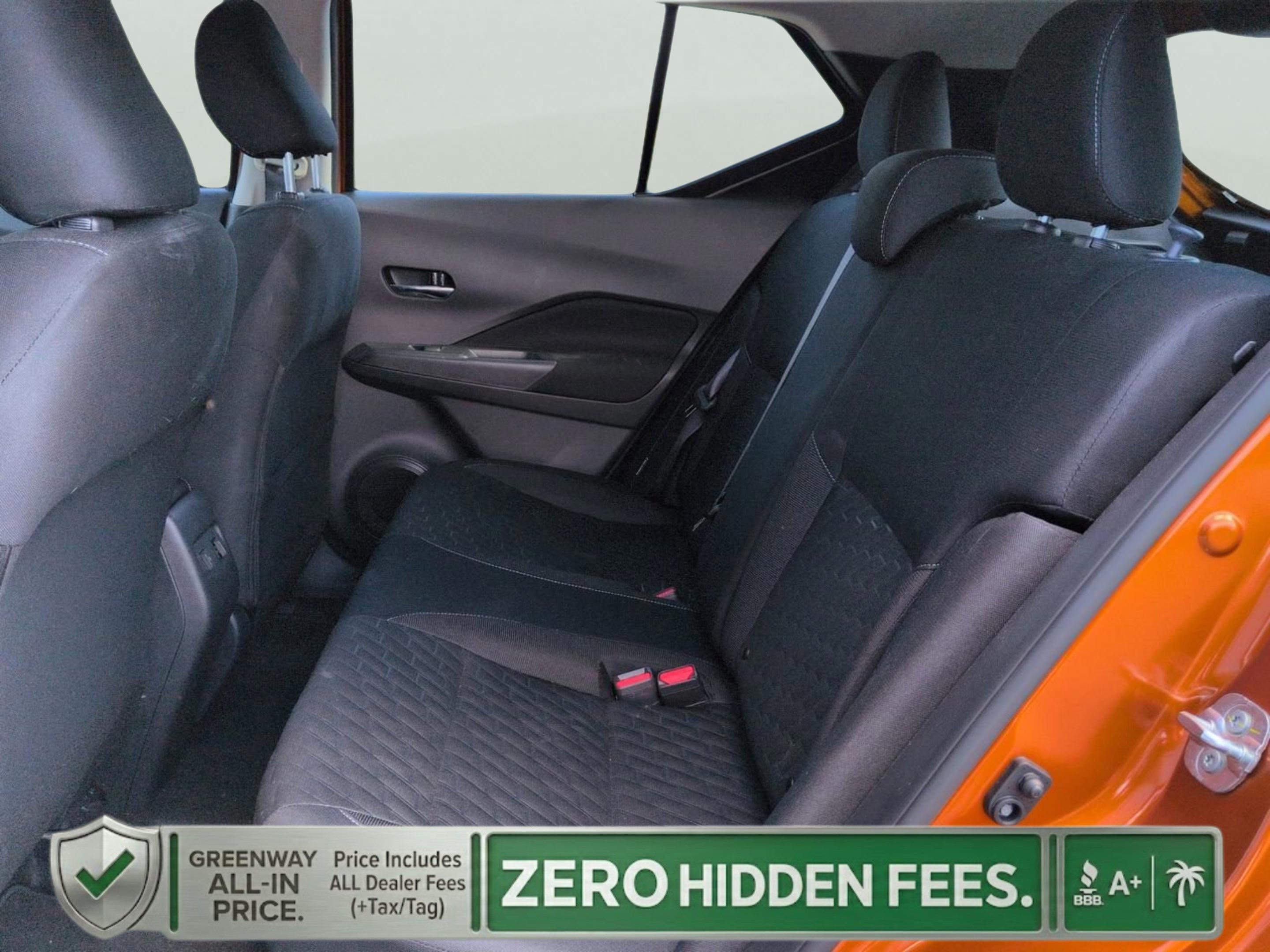 Used 2024 Monarch Orange Metallic/Super Black Nissan SV image 11