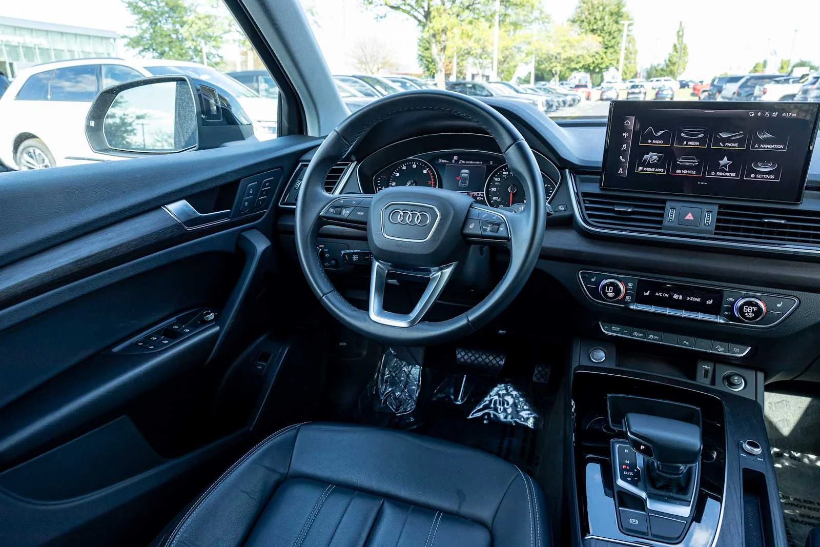 Used 2024 Brilliant Black Audi Premium image 10