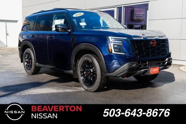 New 2026 Deep Ocean Blue Pearl Nissan PRO-4X® image 1