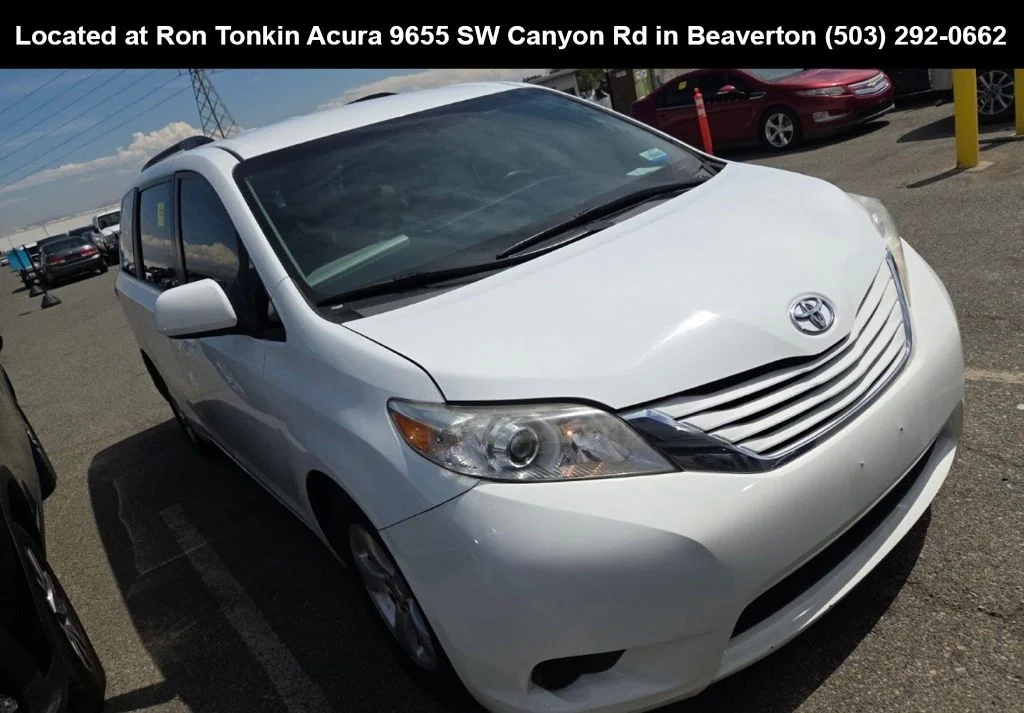 Used 2017 Super White Toyota LE image 1