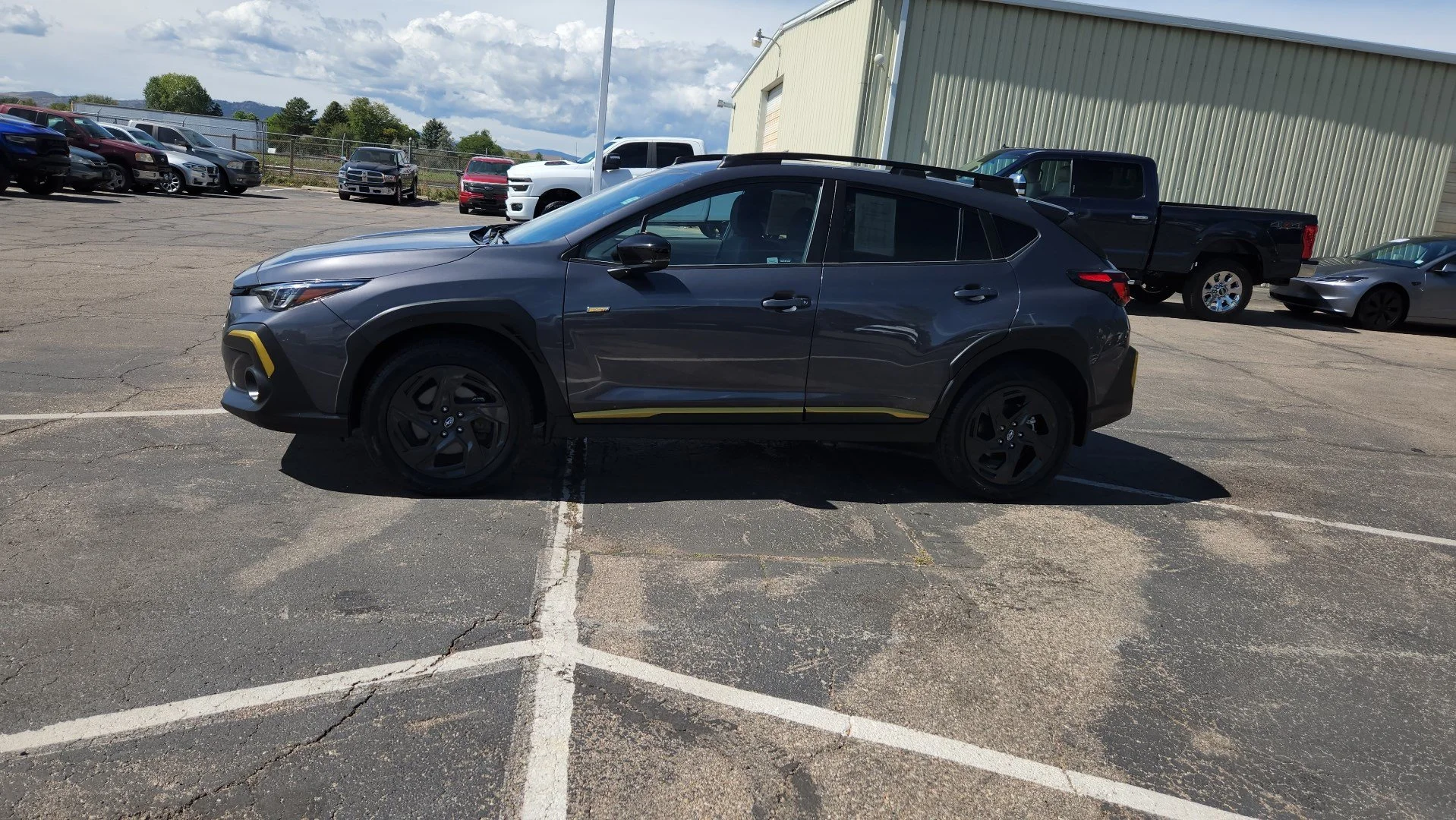 Certified Used 2024 Magnetite Gray Pearl Subaru Sport image 4