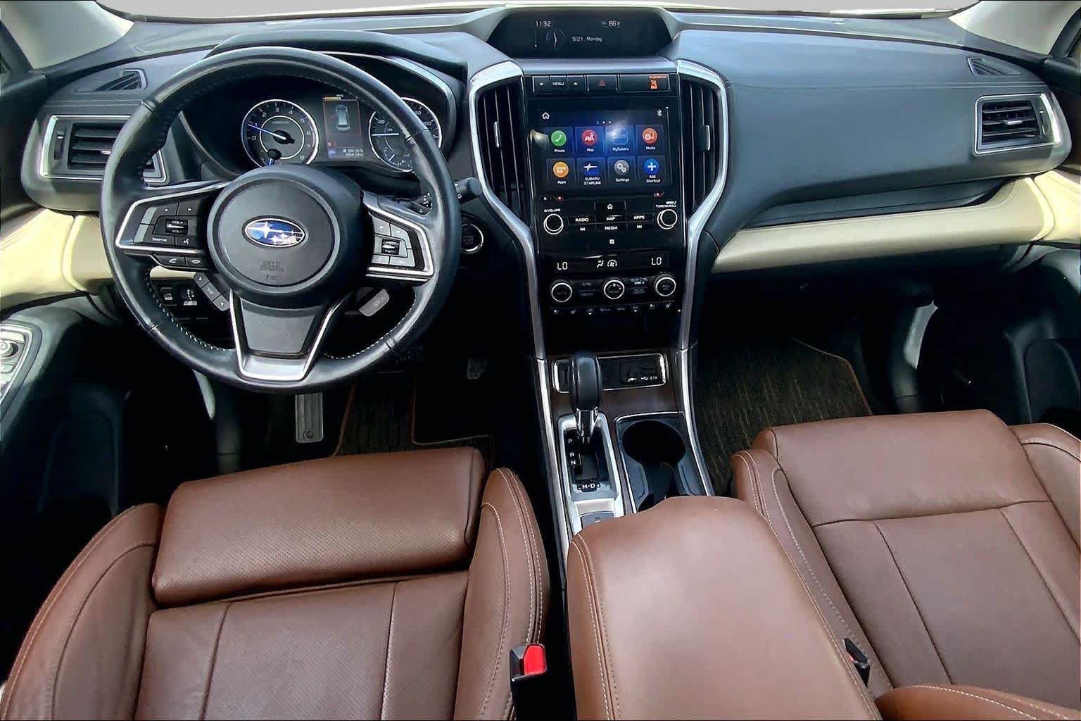 Used 2020 Crystal White Pearl Subaru Touring image 16