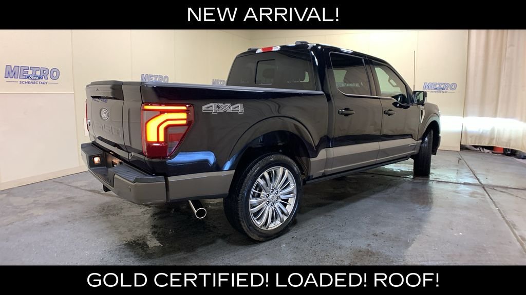 Certified Used 2025 Black Metallic Ford King Ranch image 3