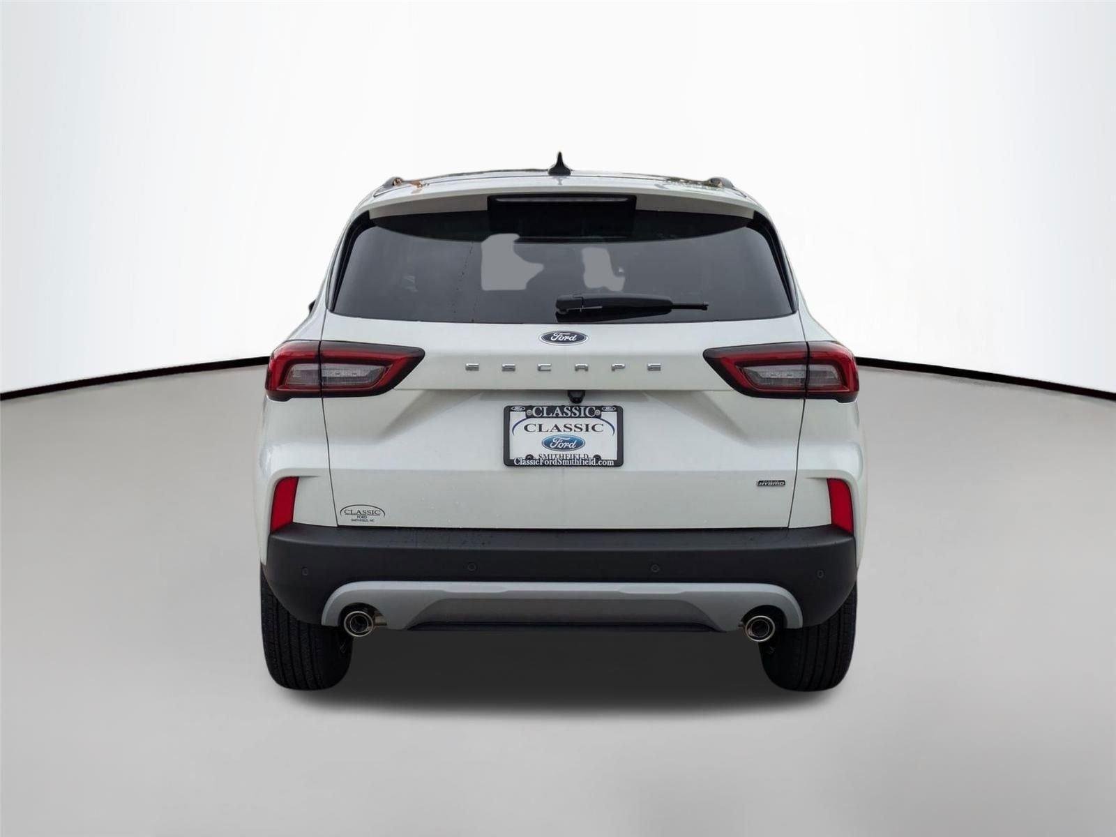 New 2025 Star White Metallic Tri-Coat Ford PHEV image 6