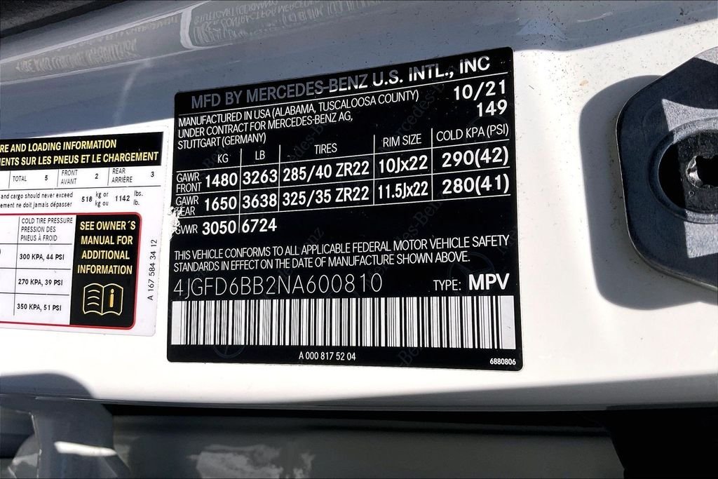 Certified Used 2022 White Mercedes-Benz GLE 53 AMG® image 25