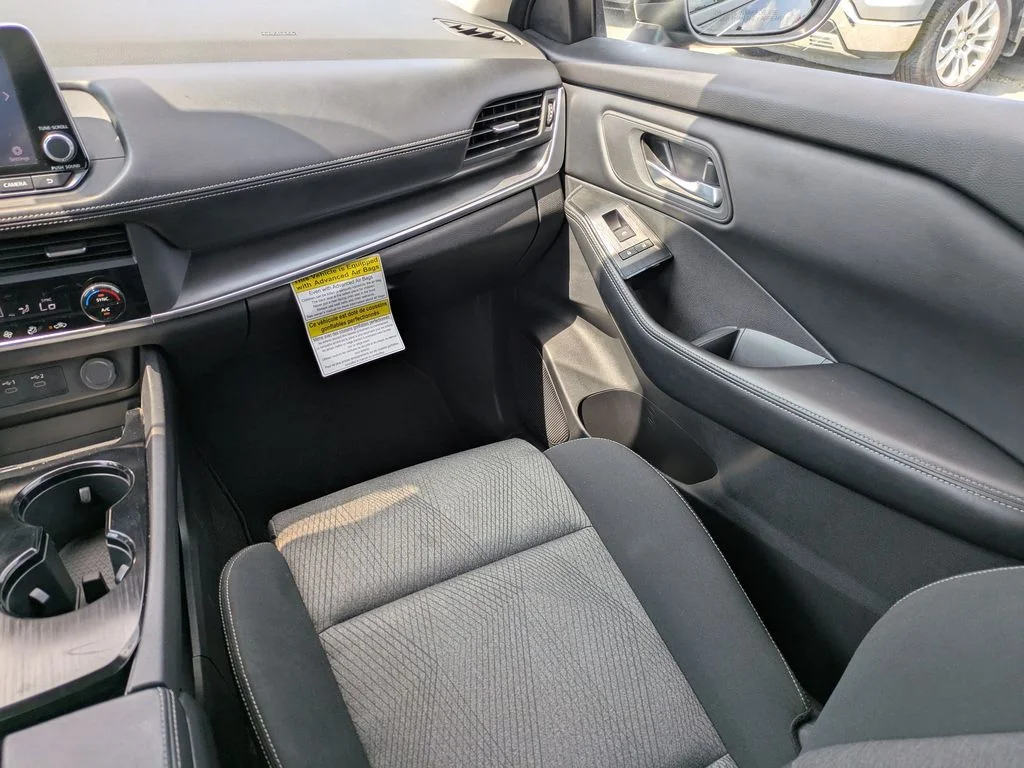 Certified Used 2025 Super Black Nissan SV image 18