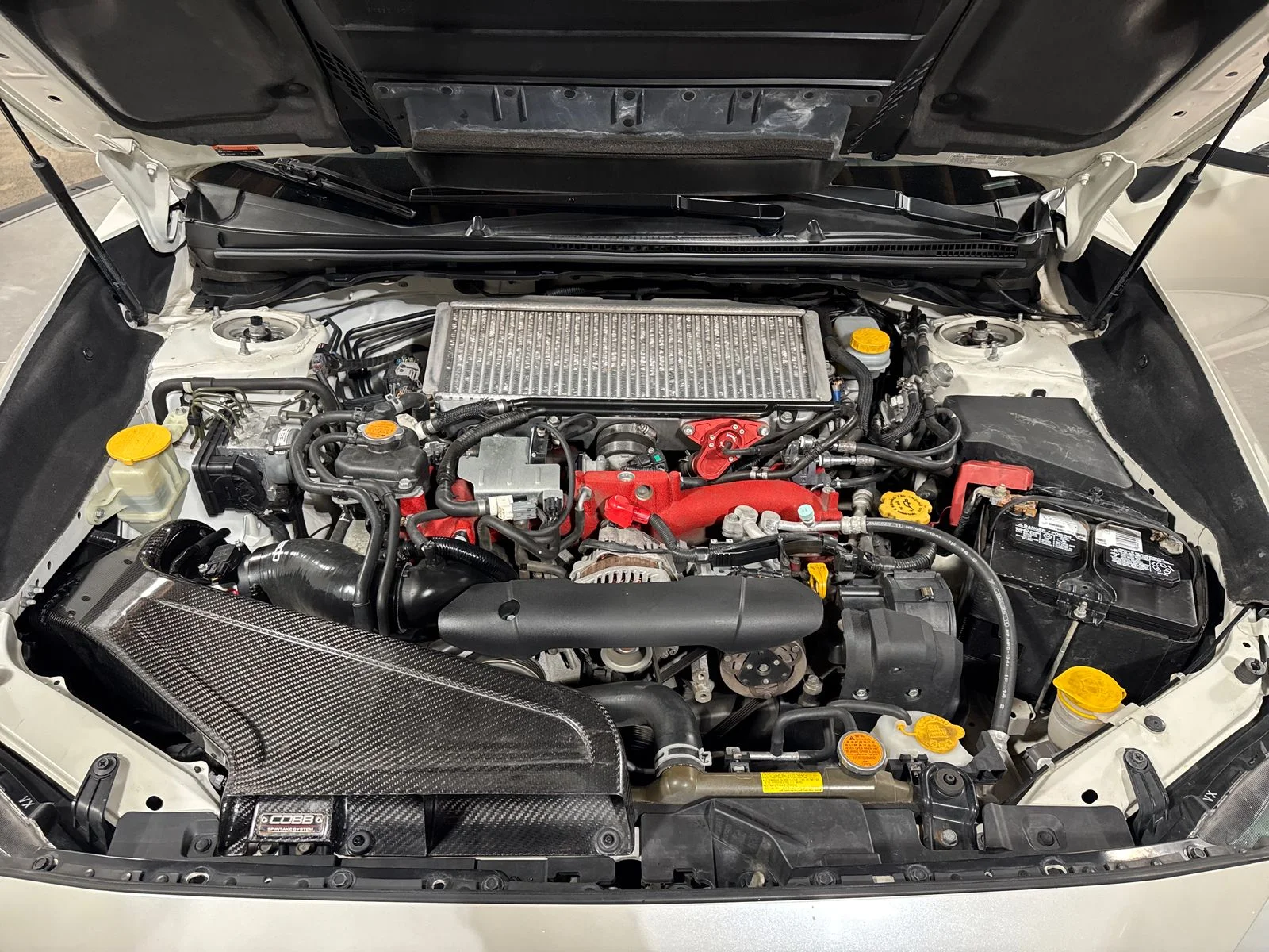 Used 2019 Crystal White Pearl Subaru STi image 23