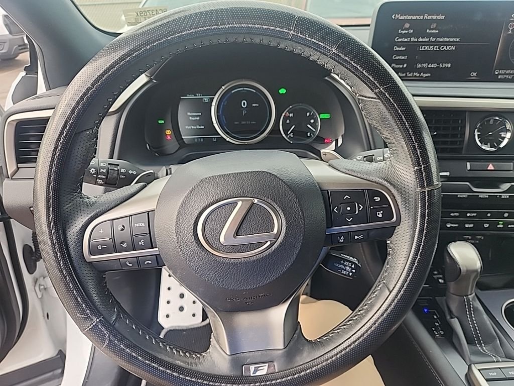Used 2022 White Lexus 450h F Sport image 22