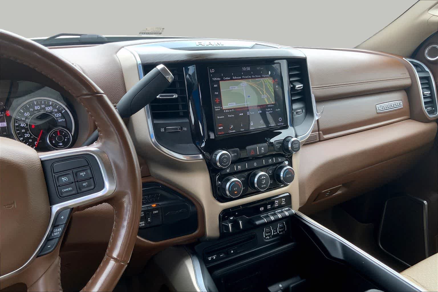 Used 2019 Bright White Clearcoat Ram Laramie image 7