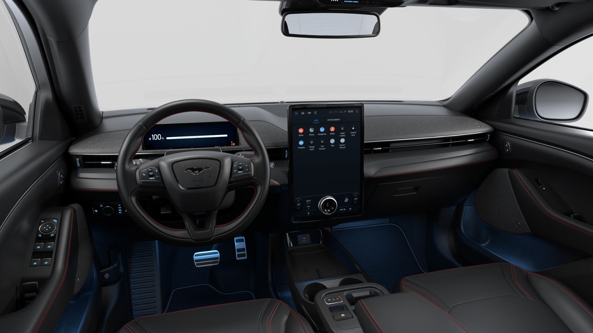 New 2026 Velocity Blue Metallic Ford Premium image 7