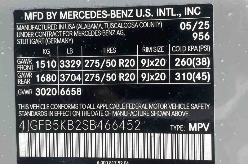 Certified Used 2025 MANUFAKTUR Alpine Gray Mercedes-Benz GLE 450 image 2