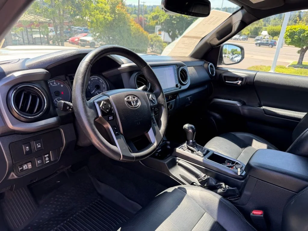 Used 2021 Silver Sky Metallic Toyota TRD Sport image 16