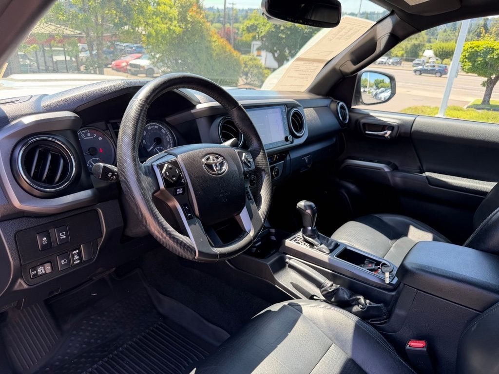 Used 2021 Silver Sky Metallic Toyota TRD Sport image 16