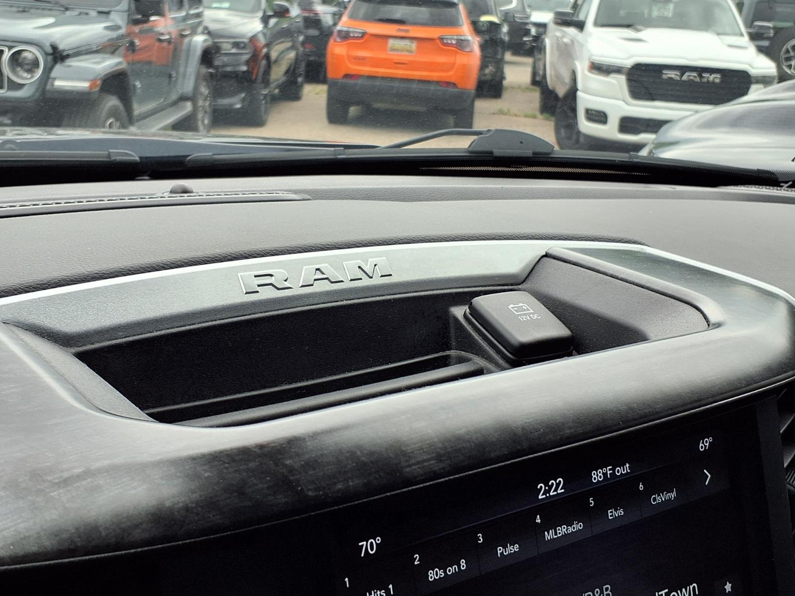 Certified Used 2021 Diamond Black Crystal Pearl Coat Ram Big Horn image 9