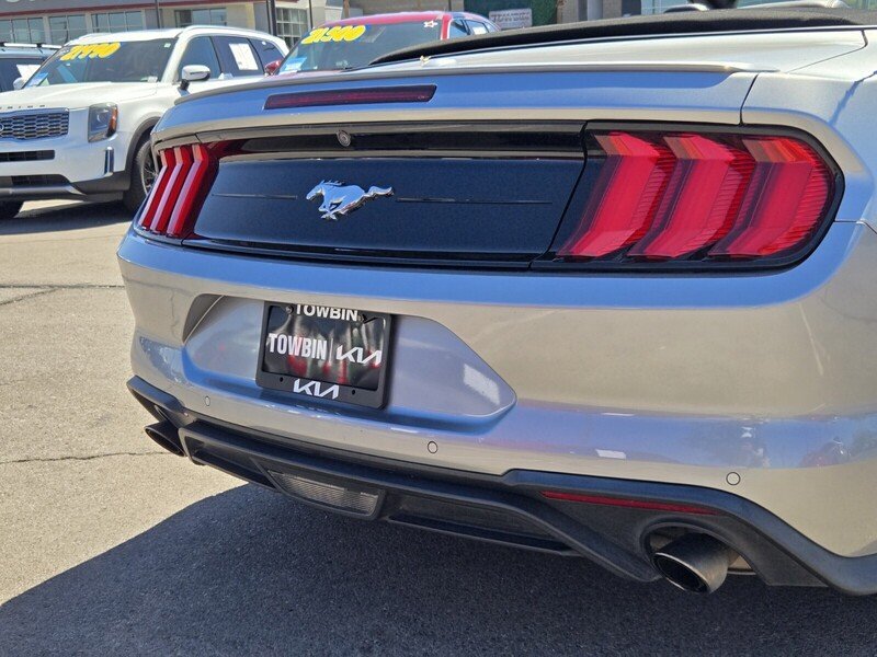 Used 2022 Silver Metallic FORD ECOBOOST PREMIUM CONVERTIBLE image 5
