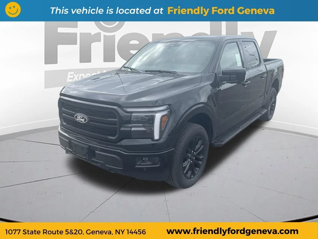 New 2026 Agate Black Metallic Ford Lariat® image 1