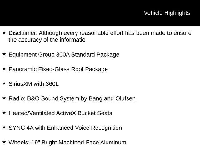 New 2026 Shadow Black Ford Premium image 3