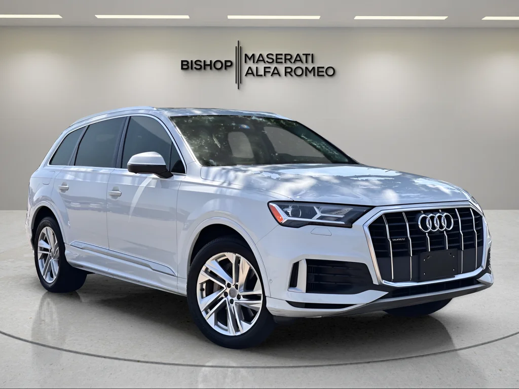 Used 2020 White Audi 55 Premium Plus image 1