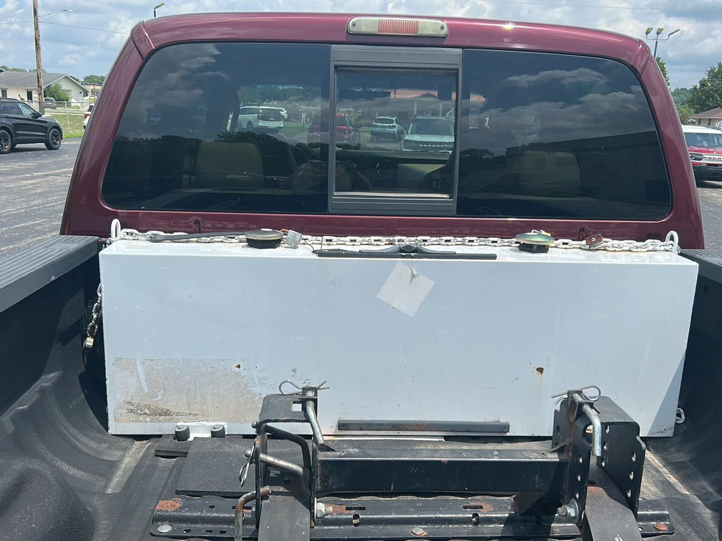 Used 2008 Red Clearcoat Ford Lariat image 8