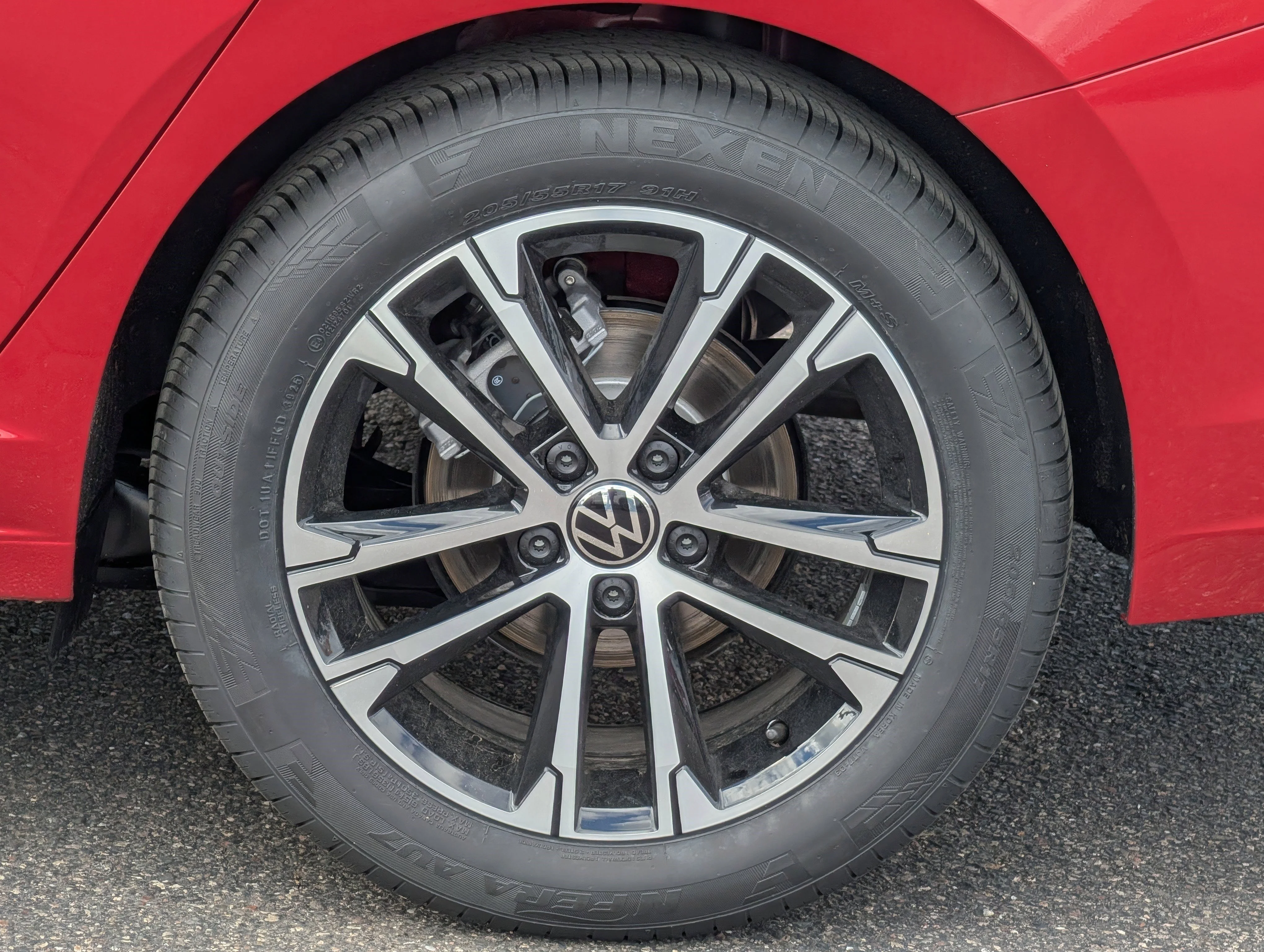 New 2026 Kings Red Metallic Volkswagen Sport image 3