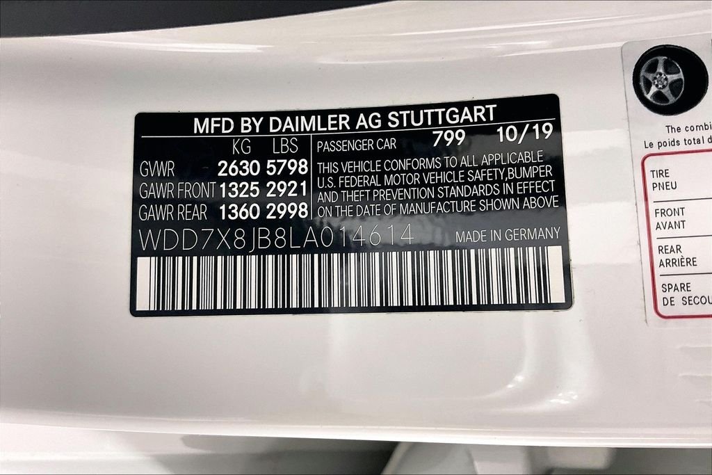Certified Used 2020 White Mercedes-Benz Base image 25