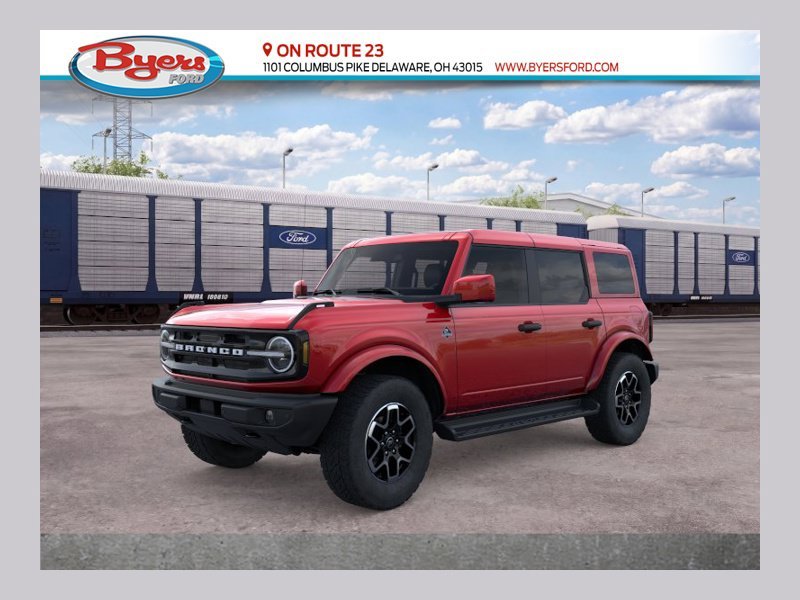New 2026 Ruby Red Metallic Tinted Clearcoat Ford Outer Banks image 1